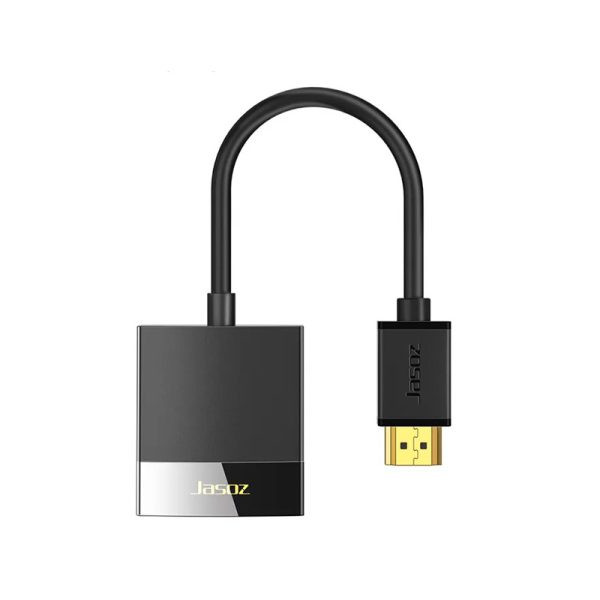 Đầu Chuyển HDMI sang VGA JASOZ G101 (Đen) - Full HD 1080p, Chip AG6202 Ổn Định