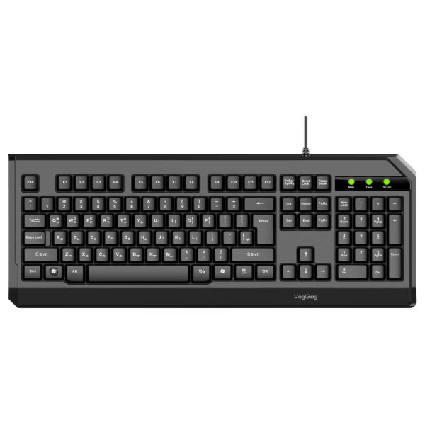 Bàn phím keyboard tiếng Hàn korea veggieg K630