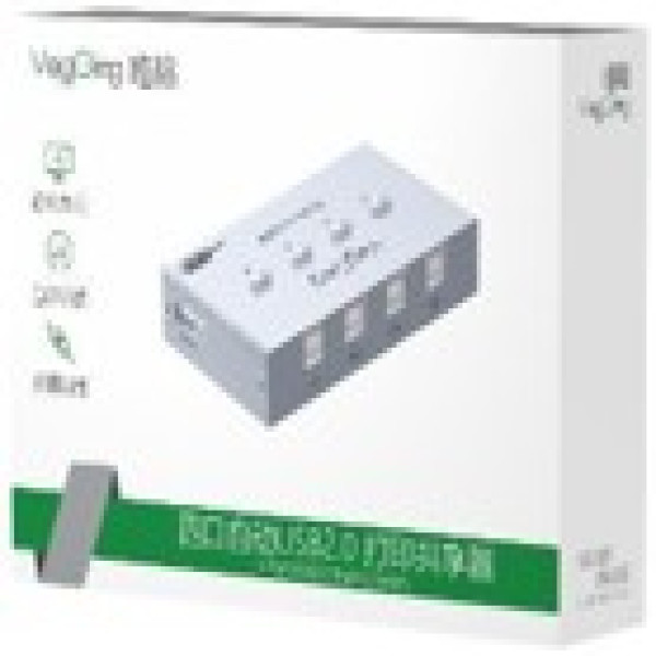 bộ chia máy in (printer sharing switch) veggieg 4 In 1 Out Automatic Switcher V-F502